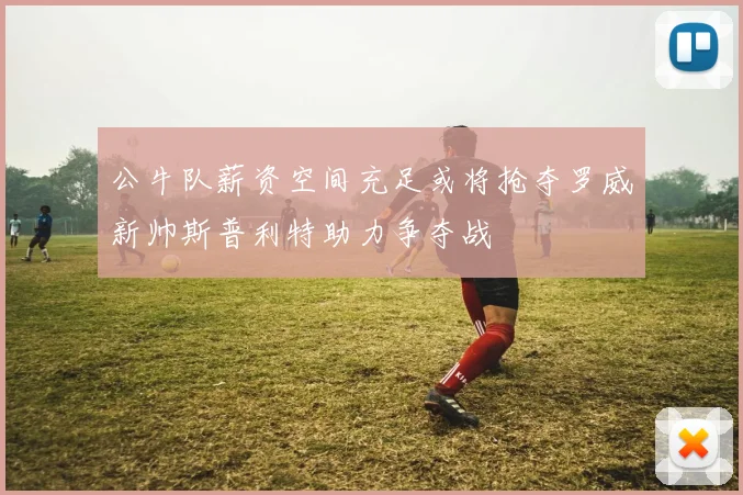 公牛队薪资空间充足或将抢夺罗威新帅斯普利特助力争夺战